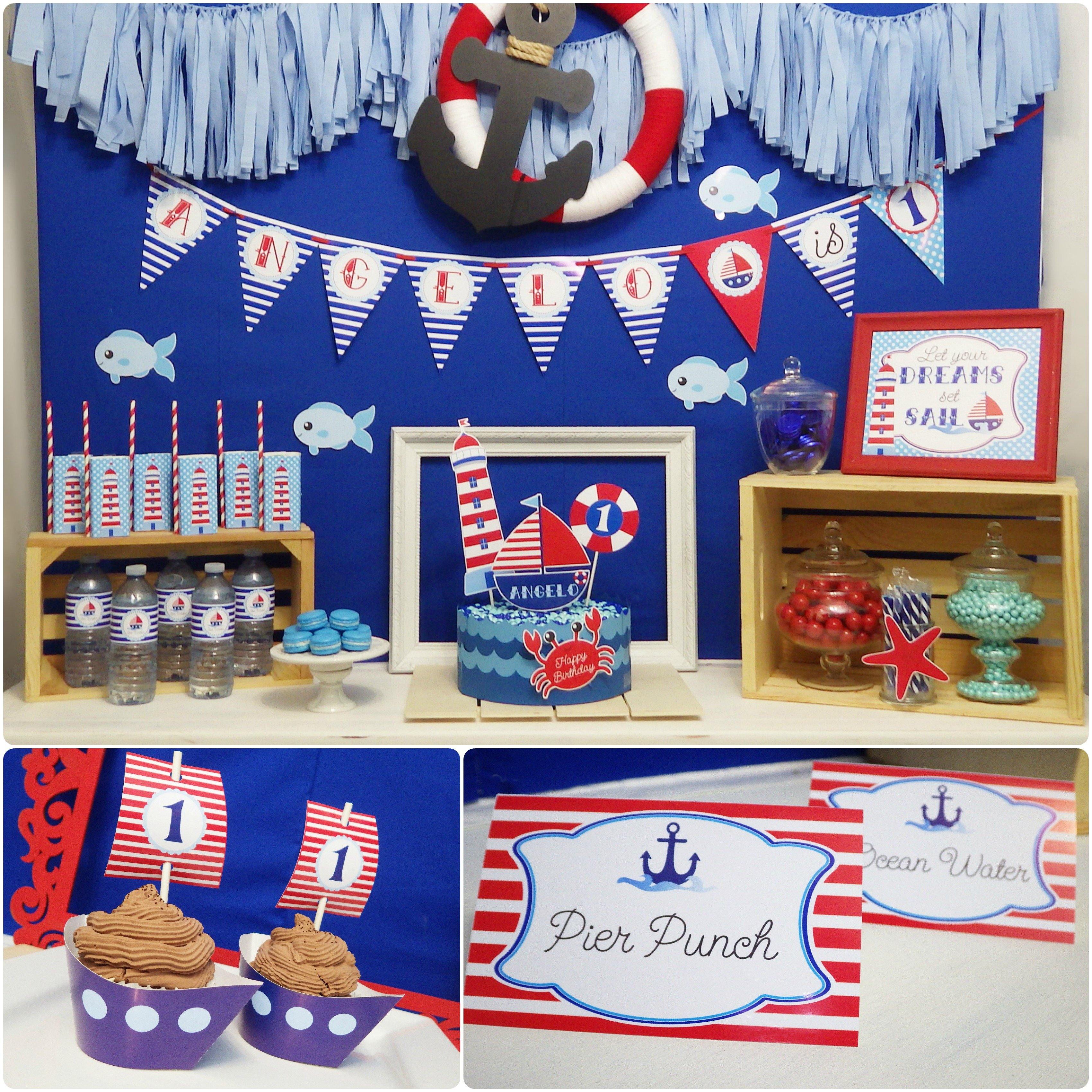 Nautical Theme Party Package – PRETTY UR PARTY