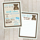 FULL PARTY SET | DECOR SET + SHOWER GAMES + INVITATION | Teddy Bear Baby Shower Printable | BOY | Teddy Bear Party Printable | Teddy Bear Decorations | Teddy Bear Party Decor | Boy Baby Shower Printable Decorations - themeprintparty