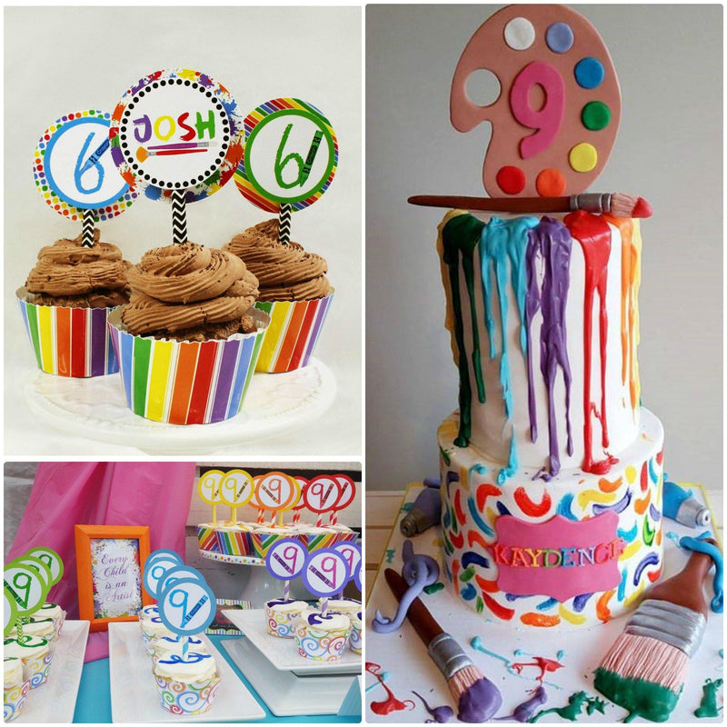 Art Themed Birthday Party - Art Themed Party - Art Party