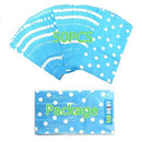 Favor Bags 50 PCS Blue Polka Dot Paper Lunch Bags for Sweets Biscuits Nuts Chocolates Christmas Gifts Birthday - themeprintparty