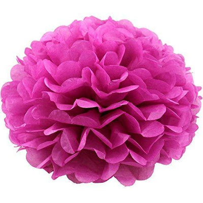 DIY Decorative Tissue Paper Pom-poms 10pcs Flowers Ball Perfect for Party Wedding Home Outdoor Decoration (4-inch Diameter, Silver) - themeprintparty