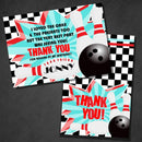 Bowling Party Invitation | Bowling Birthday Invitation | Bowling Printable Invitation | Bowling Birthday Decorations - themeprintparty