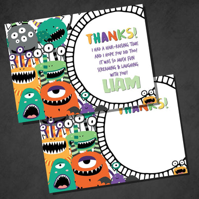 FULL PARTY SET | DECOR SET + INVITATION | Monster Birthday Party | Monster Party Decorations | Halloween Birthday | Monster Party Printable | Monster Decorations Epic Parties by REVO - themeprintparty