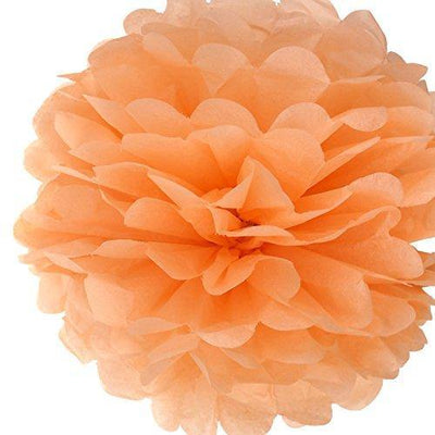 DIY Decorative Tissue Paper Pom-poms 10pcs Flowers Ball Perfect for Party Wedding Home Outdoor Decoration (4-inch Diameter, Silver) - themeprintparty