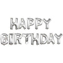 Happy Birthday Balloons Happy Birthday Banner Foil Letters Balloons Mylar Balloons for Birthday Party Decoration - themeprintparty