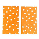 Favor Bags 50 PCS Blue Polka Dot Paper Lunch Bags for Sweets Biscuits Nuts Chocolates Christmas Gifts Birthday - themeprintparty