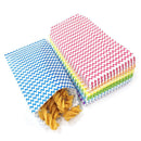 Favor Bags 50 PCS Blue Polka Dot Paper Lunch Bags for Sweets Biscuits Nuts Chocolates Christmas Gifts Birthday - themeprintparty