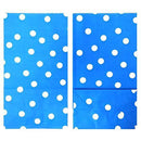 Favor Bags 50 PCS Blue Polka Dot Paper Lunch Bags for Sweets Biscuits Nuts Chocolates Christmas Gifts Birthday - themeprintparty